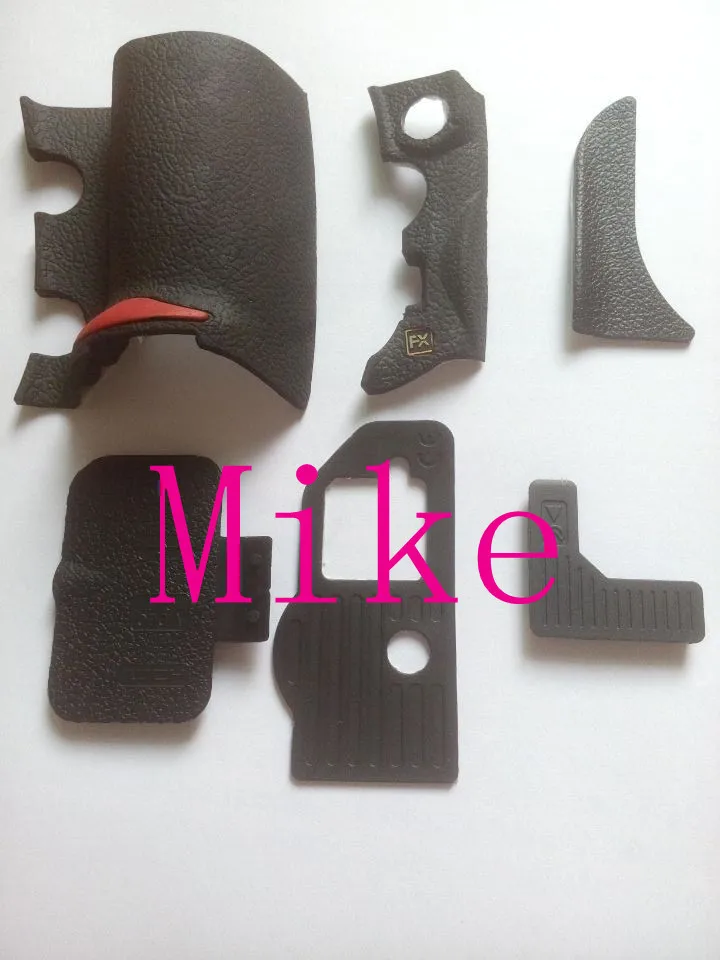 NEW A Set Of Body Rubber 6 pcs Front cover and Back cover Rubber For Nikon D700 Camera Replacement Repair spare parts