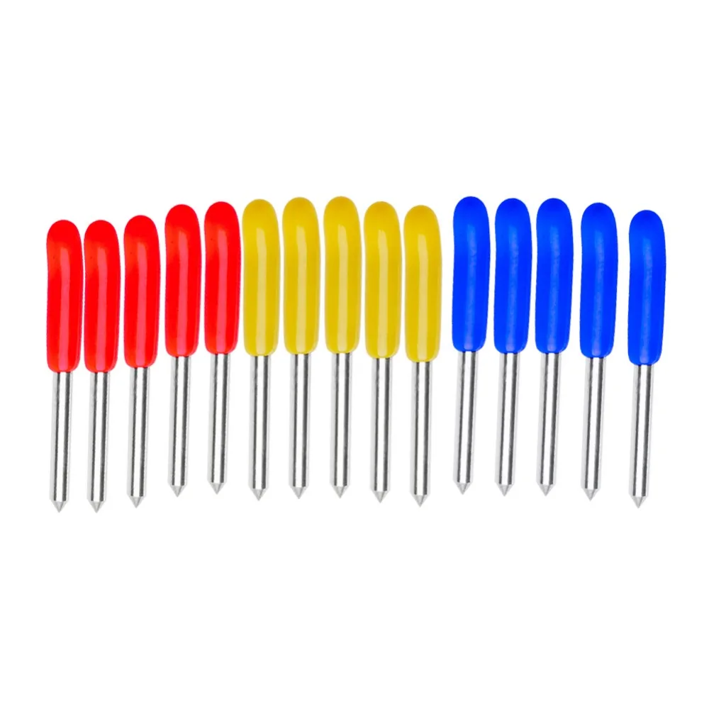 5pcs 30 4560度ブレードカッティングプロッターpcutvinylカッターブレードセット用