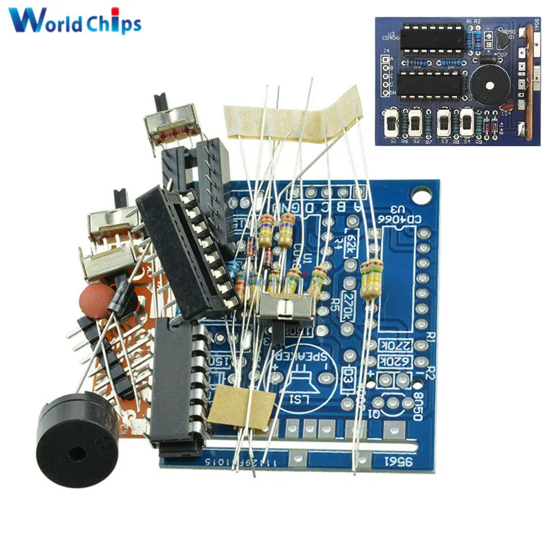 16 Music Box 16 Sound Box BOX-16 16-Tone Box Electronic Module DIY Kit DIY Parts Components Accessory Kits Board