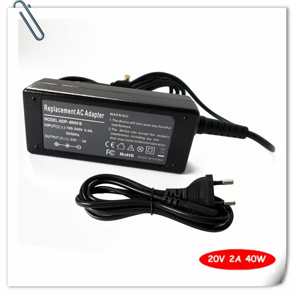 Laptop Charger Power Supply Cord For Lenovo IdeaPad S9 S10 S12 S9e S10e MSI Wind 0225A2040 PA-1400-12 ln-a0403a3c AC Adapter