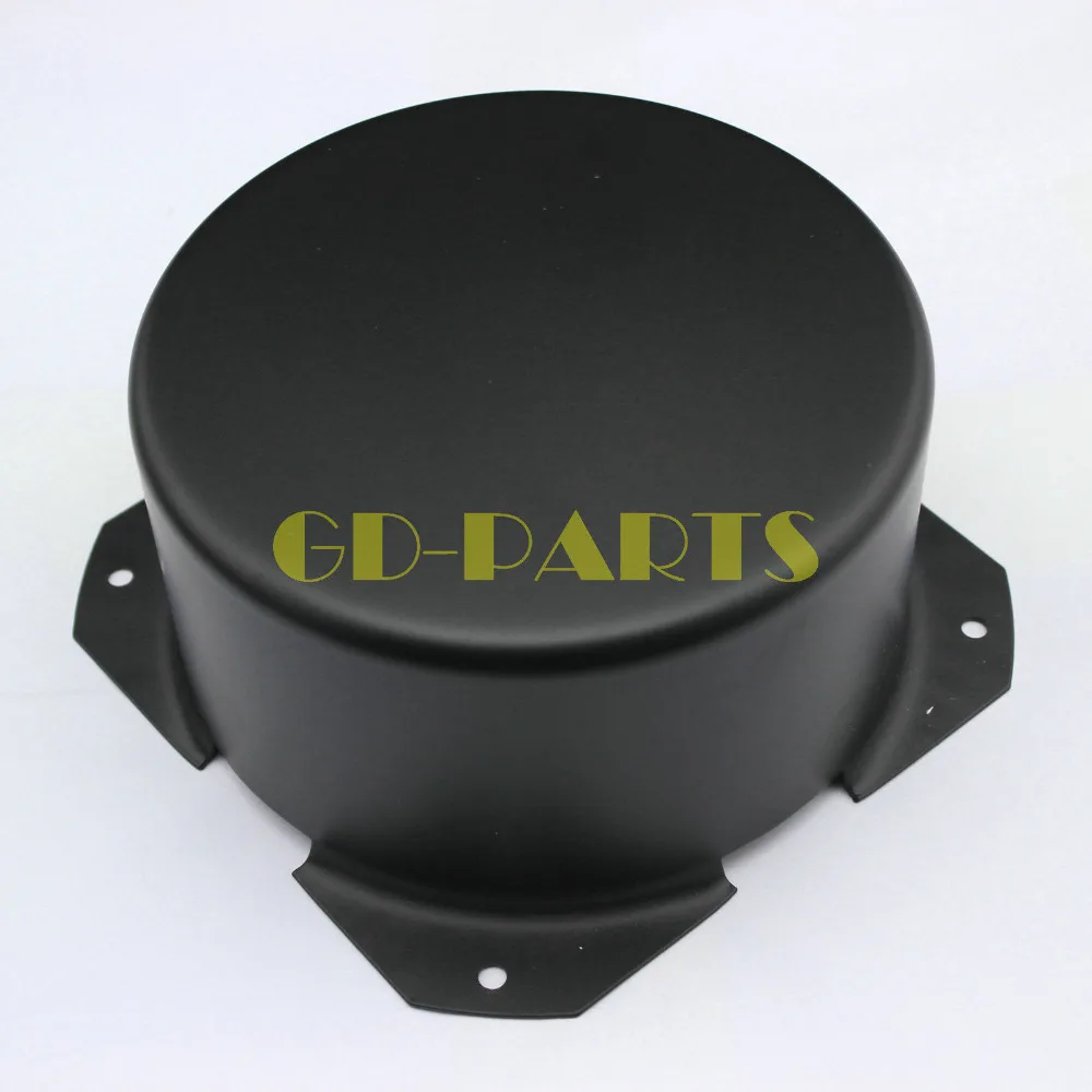 1PC 140x65mm 140x75mmm Round Black Iron Transformer Protect Cover Enclosure Case For Hifi Vintage Tube Audio Amplifier DIY