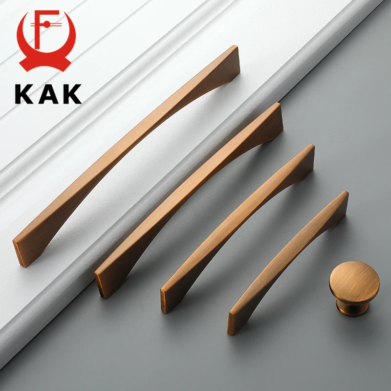 

Ручка для шкафа KAK кофейно-бронзовая