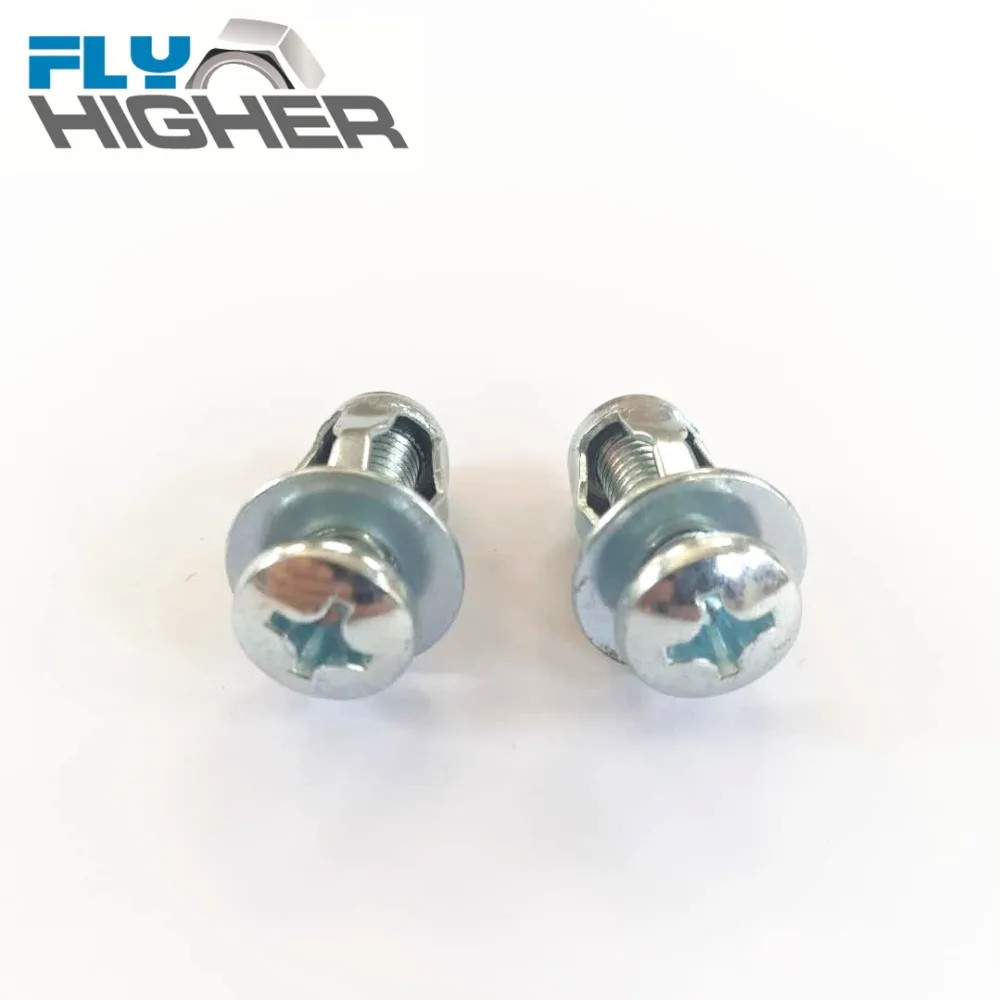 M5/M6/M8 Jack nuts / Car Metal Screw Petal nuts with screw for hollow wall Iron skin
