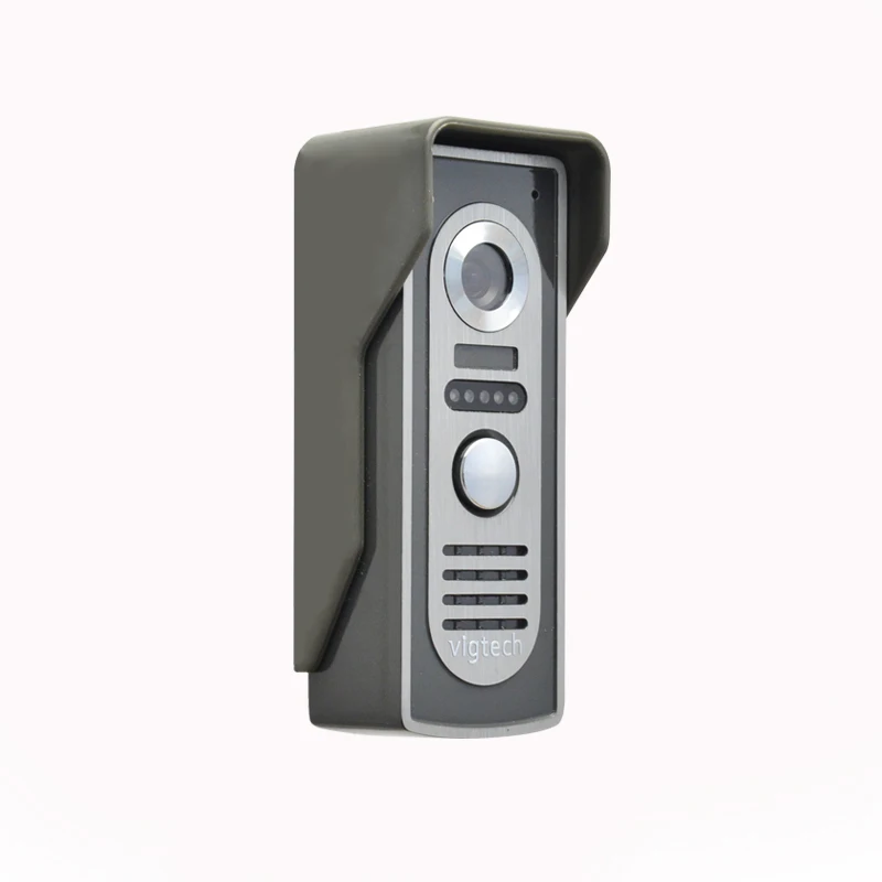 Vigtech Video Door Phone Intercom System Video Door Bell Outdoor Camera /CMOS IR Night Vision For home/apartment Free Shipping