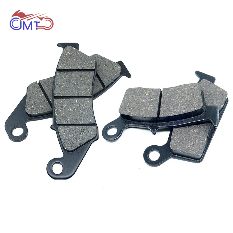 For Kawasaki KX125 KX250 2001-2008 KLX250 D-Tracker 1998-2007 KLX250S 2006-2007 Front & Rear Brake Pads Set Kit