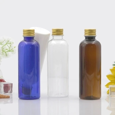 20 قطعة/الوحدة 100 مللي كريم غسول حاوية مستحضرات التجميل مجموعات السفر زجاجة بلاستيكية صغيرة فارغة مع غطاء لولبي