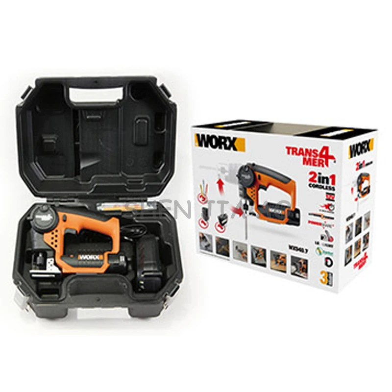 1pc wx540.8 multi-funcional lítio elétrica carpintaria serra curva serra alternativa ferramentas elétricas para trabalhar madeira 12v