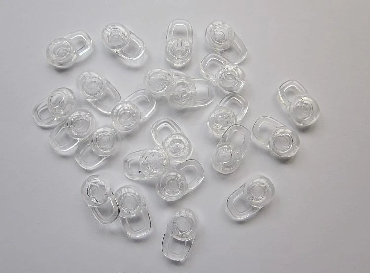 6pcs replacement silicone earbuds eartips for 925 975 bluetooth headset free shipping