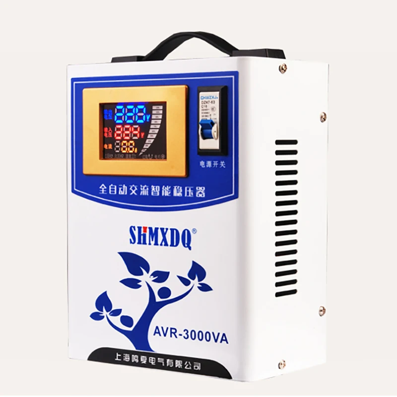 

AVR-3000VA Voltage Regulator 220v Fully Automatic Household 3000w High Power Refrigerator Air Conditioner Booster Power Supply