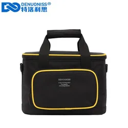 Denuoniss bolsa térmica 10l, bolsa de lancheira para homens 900d de oxford fresco, bolsa termica de almoço