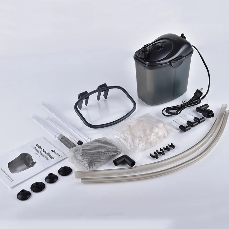 3W Fish Tank Filter Bucket Aquarium Filter External Mute High Performance Water Pump 220V-240V Aquarium Accessories