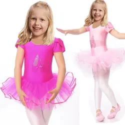 2016 Cute Girls Ballet Dress For Children Girl Dance Clothing Kids Ballet Costumes For Girls Dance Leotard Girl Dancewear