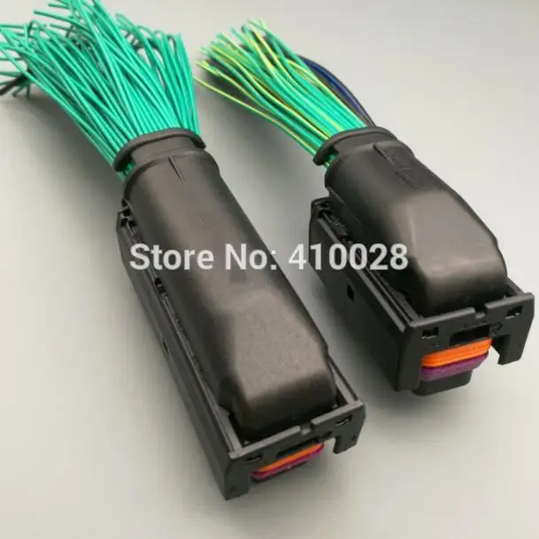 shhworldsea car 40P+81P engine wiring harness plug / 121P  121 PIN 1J0 906 385C  038 906 379B computer board  wiring harness