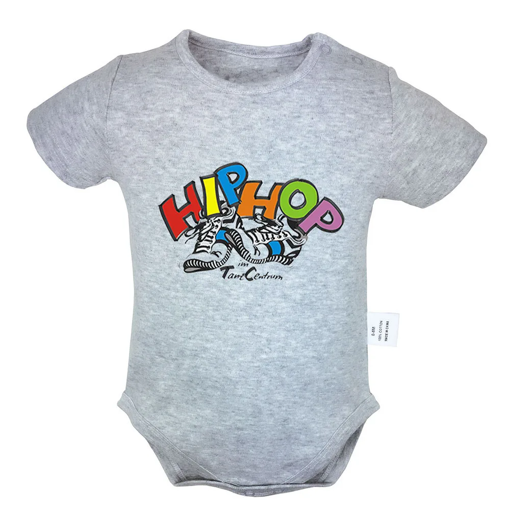 

Cool Street Hip Hop graffiti Boy Silhouette Punk style Rock Band Newborn Baby Boy Girl Outfits Jumpsuit Infant Bodysuit Clothes