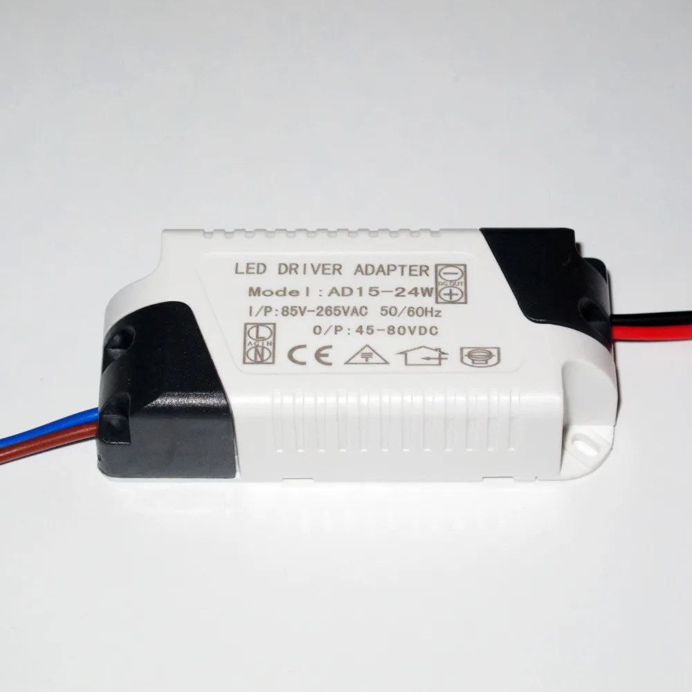 High quality 300mA  15-24x1W DC 45V ~ 80V Led Driver 15W 16W 18W 20W 21W 22W 23W 24W Power Supply AC 110V 220V for LED lights