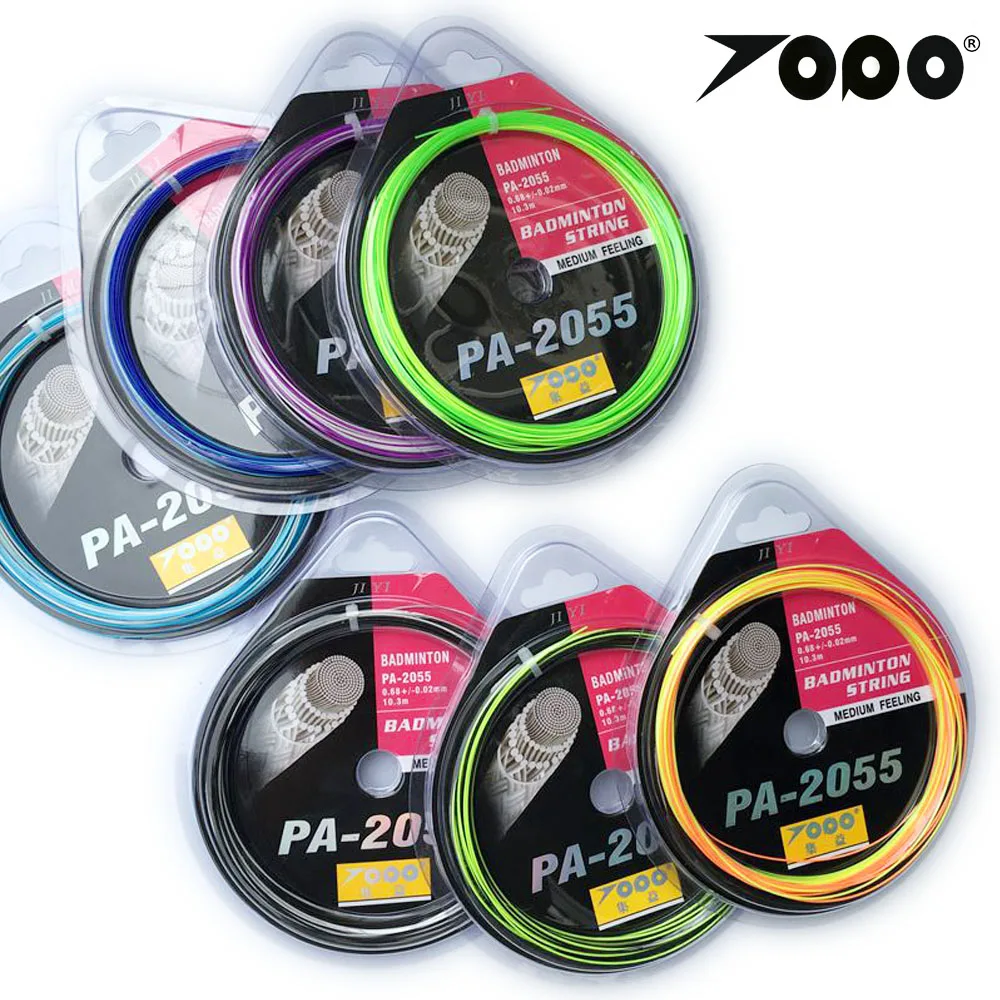 10pcs/lot TOPO PA2055 multicolour string/Badminton String/badminton racket string