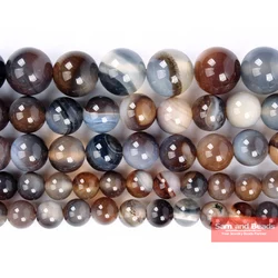 Natural Dream Lace Agates Round Loose Beads 4 6 8 10 12MM Pick Size For Jewelry Making DLB50