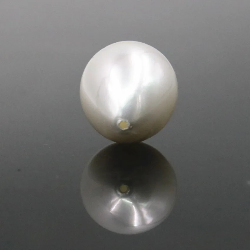 2pcs Sea Shell Pearl Teardrop Half Drilled Hole Beads fit DIY Earring Pendant Dangle Semi-finished Drop Jewelry Finding A344