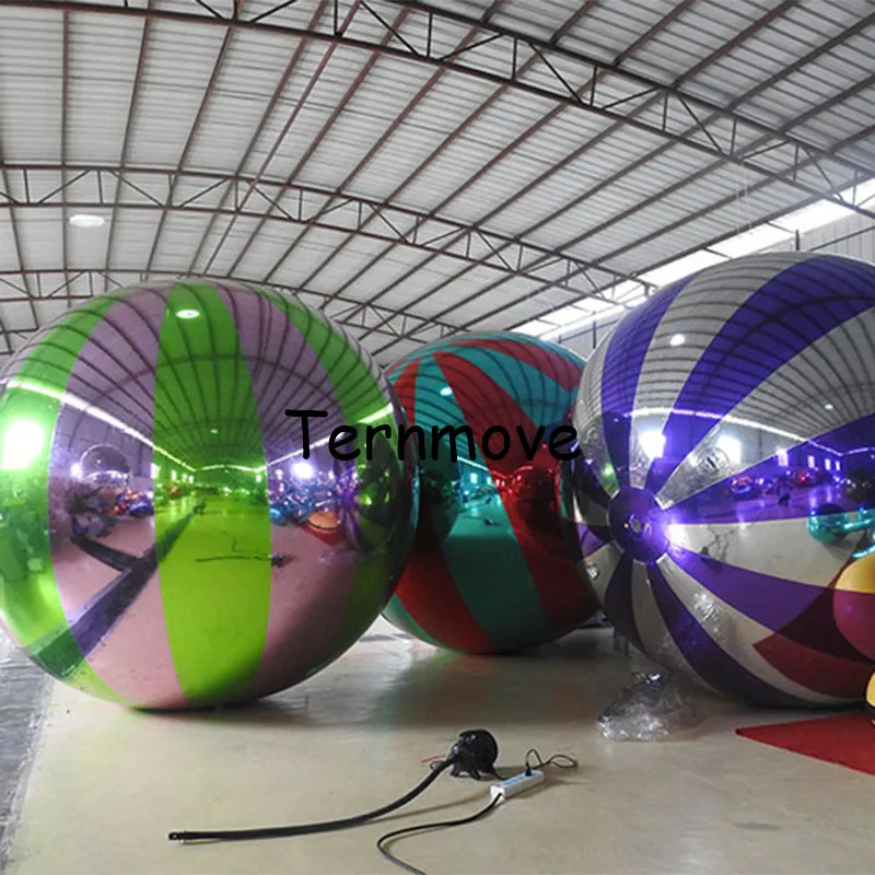 ที่มีสีสันพองลูกบอลกระจก Home & Garden ตกแต่งกระจก Ball Sphere Party ตกแต่งสำหรับ Xmas Party ใหม่ปี