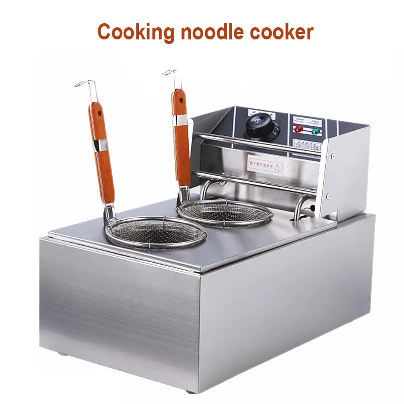 Commercial/Household 6L Stainless Steel Bench Top Electric Pasta Facial Machine MY-6LF Electrothermal Powder Cooker 220V 2.5kW