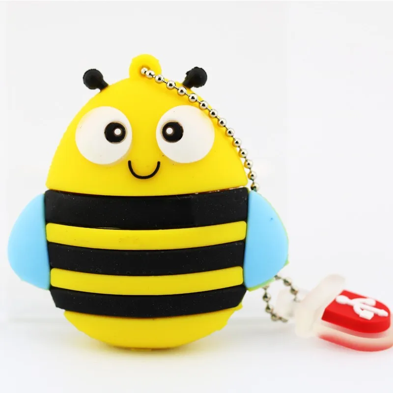 Lucu Bee Penguin Fox Usb 3.0 Usb Flash Drive 4G 8Gb Flash Card16g 32G Kecepatan Tinggi Burung Hantu Pendrive Kapasitas Nyata U Disk Memori Stick