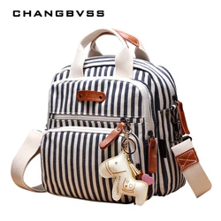 Brand Multifunction Diaper Bag Backpack Mother Care Hobos Bags, Baby Stroller Bags Nappy Bag for Mom with Horse Ornaments