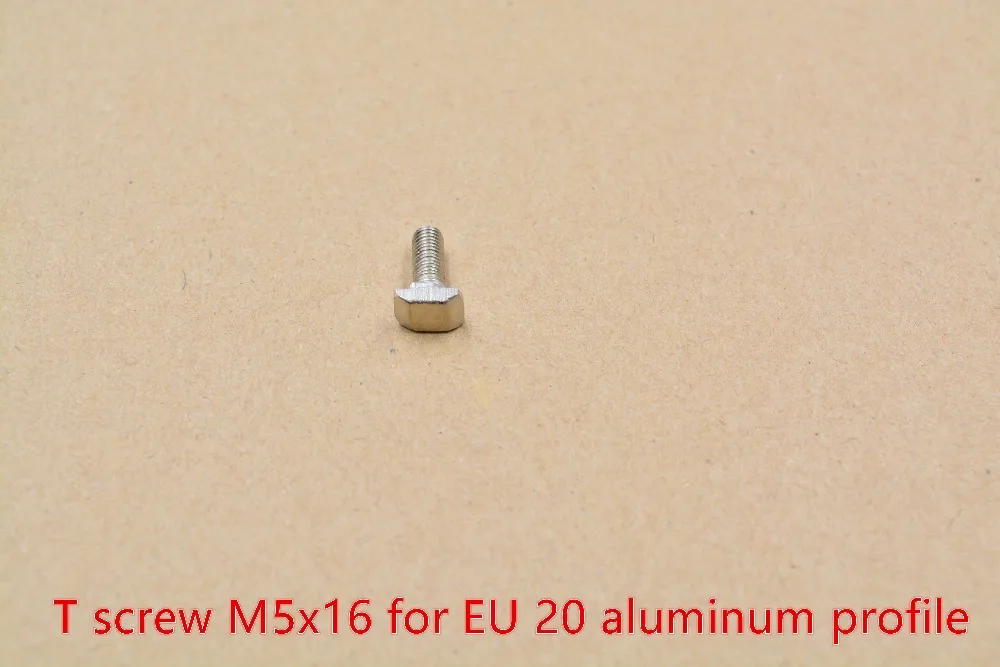 European standard T screw  bolt M5x16 for   20 aluminum profile 1pcs