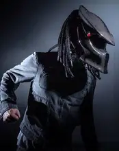 Predator Carbon Fiber Motorcycle Helmet DOT Certified #3