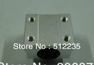 4pcs/lot SC8UU SCS8UU 8mm Linear ball bearing block with LM8UU bush, pillow block linear unit for 8mm shaft CNC part