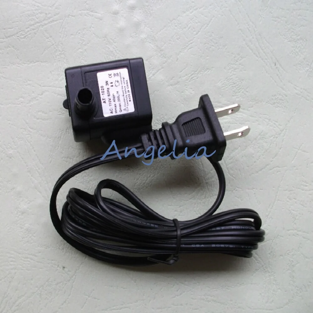 

0.5 m AT-1020 US standard polarity plug 110V voltage 3W mini small pump / submersible pump