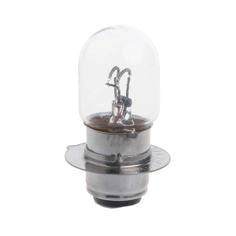 T19 P15D-25-1 DC 12V 35W White Headlight Double Filament Bulb For Motorcycle