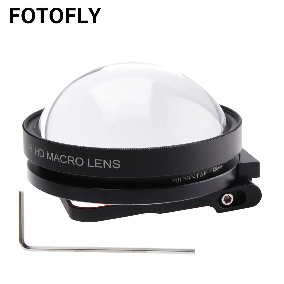 Działania etui na aparat fotograficzny 24X makro soczewki zbliżeniowe z nurkowania czerwone filtry dla GoPro Hero 5 6 2018 7 wodoodporna obudowa Case akcesoria