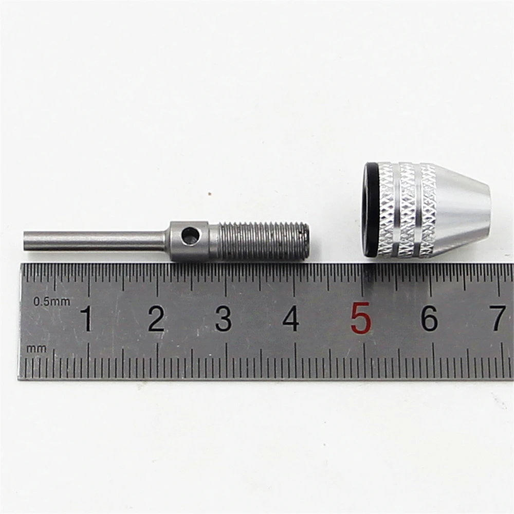 Mini moedor elétrico, 1 peça, 0.3-3.4mm, sem chave, chucks, 3mm, haste para dremel, ferramentas elétricas portáteis, moedor elétrico