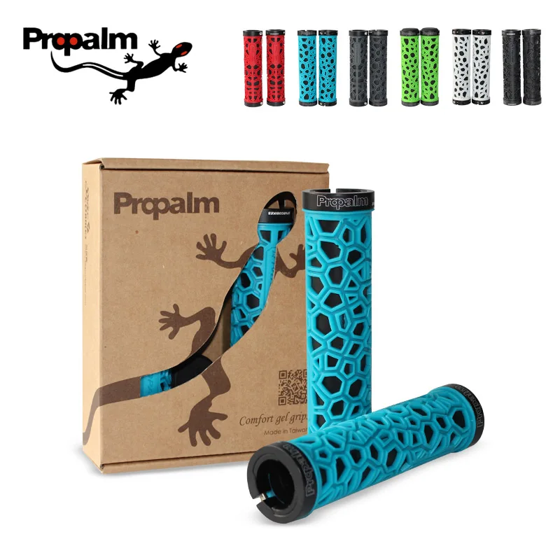 Hot Sale Taiwan Propalm Real Bicycle Handlebar Grips Bike Mtb Grip Manopole Rubber Bicicleta Ciclismo HY-508EP