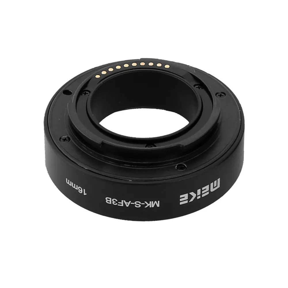 Meike MK-S-AF3-B Plastic Extension Tube Dicht Schot Adapter Ring Lens Voor Autofocus Sony Nex Micro Dslr 10Mm 16mm E-Mount Camera