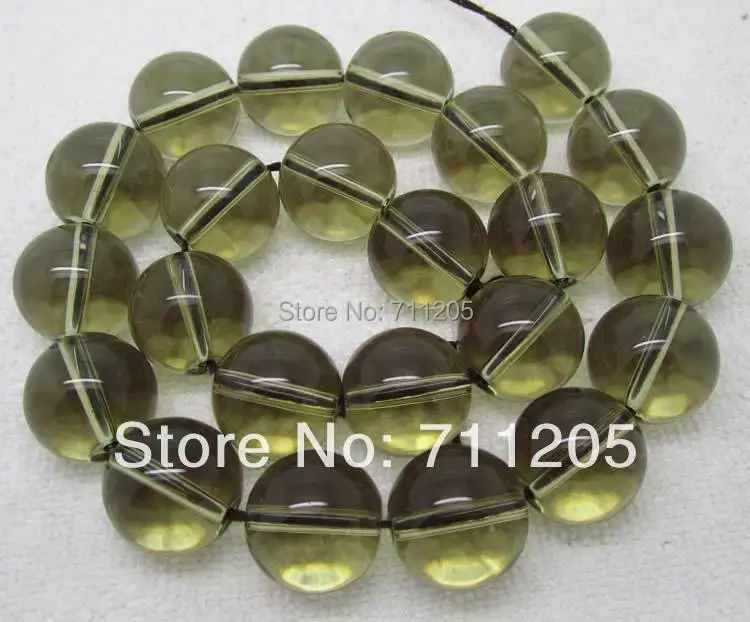 

wholesale 22pcs ,18mm Smoky Quartzs Round Loose Beads,Min. Order is $10,we provide mixed wholesale for all items !