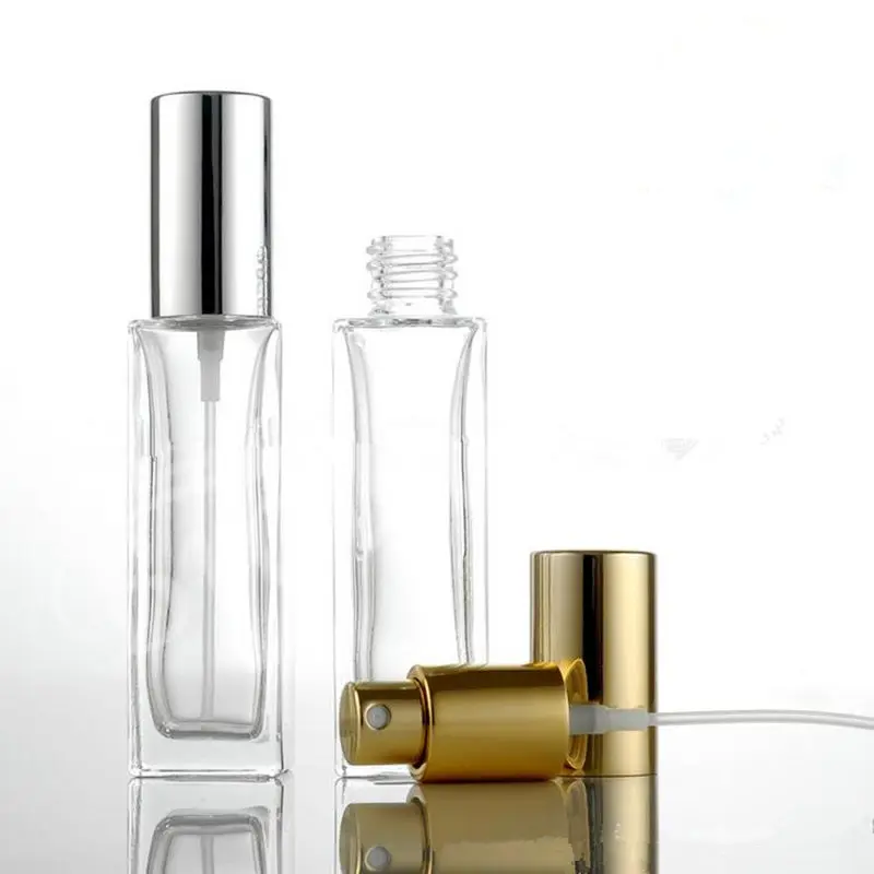 20ml Glass Perfume Bottle Perfume Spray Bottle Clear Cosmetic Bottles Empty Parfum Packaging Bottle F20171325