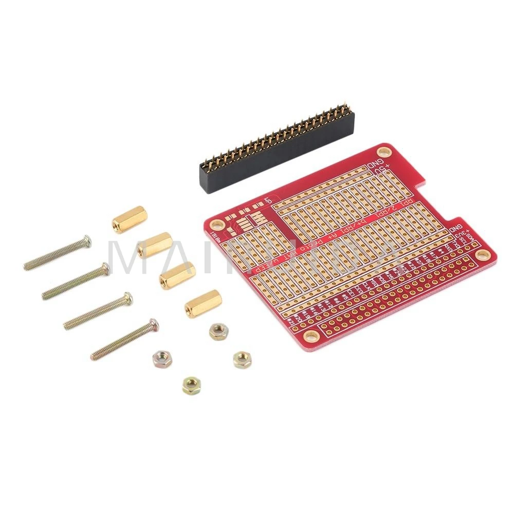 Exclusive HAT Raspberry pie Raspberry Pi 3 expansion board DIY welding kit compatible type B + / A+ Pi