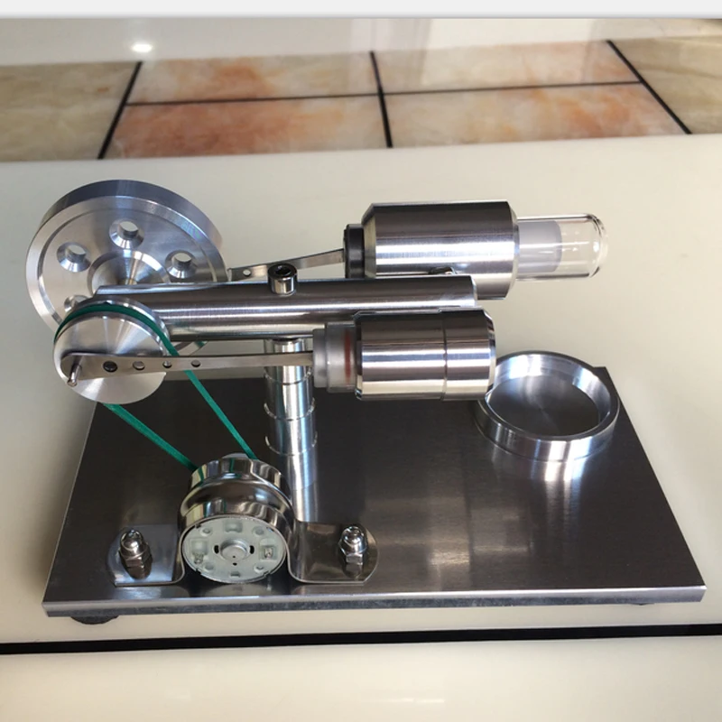 Stirling engine, engine, micro engine, generator model, birthday gift