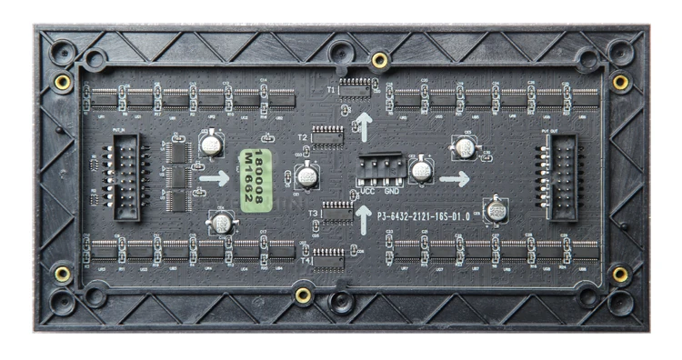 P3 Indoor SMD2121 1/16 Scan 3in1 RGB Full Color LED Display Screen Panel Module 192*96mm 64*32 Pixels