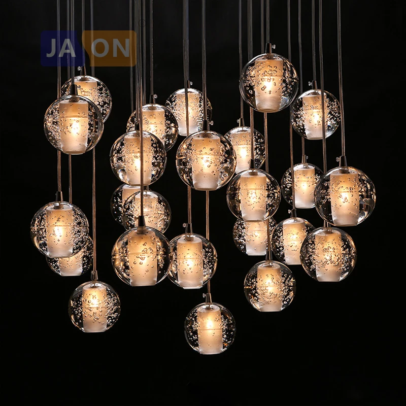 Imagem -06 - Pingpong Ocean Art Ball Led Lâmpadas Penduradas Suspensão Luminária Pendant Light para Sala de Estar Trendy Lamp 2024