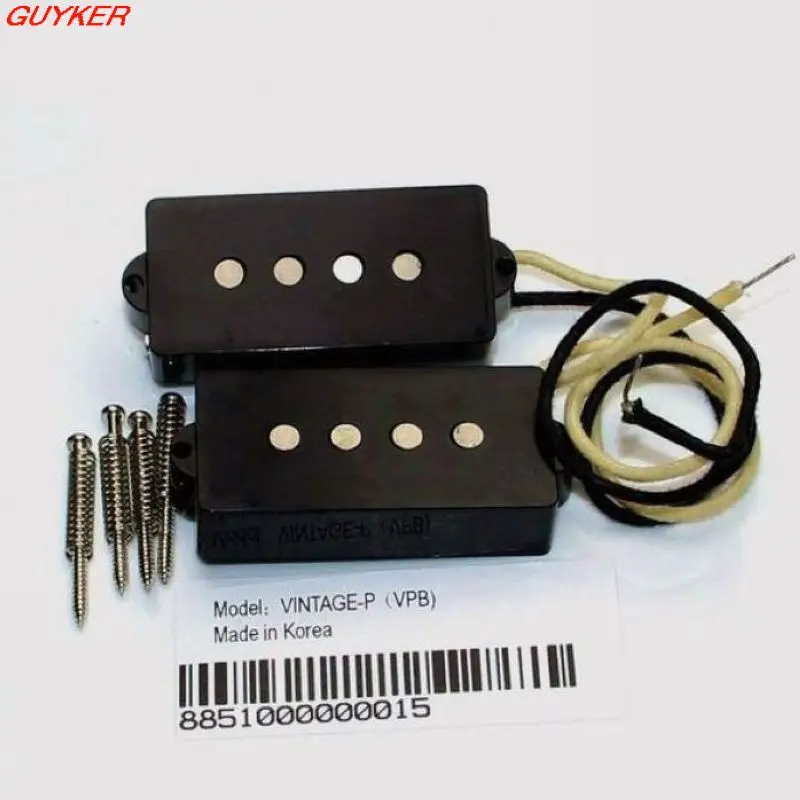 VINTAGE SPLIT PICKUP FOR P BASS  Guitar Pickup BLACK