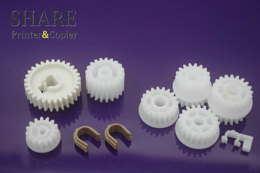 10SET Replacement gear kit RU5-0956-000 RU5-0959-000 RU5-0958-000 RU6-0965 GR-P3015-15T RU7-0030 RU7-0028-000 For HP P3015