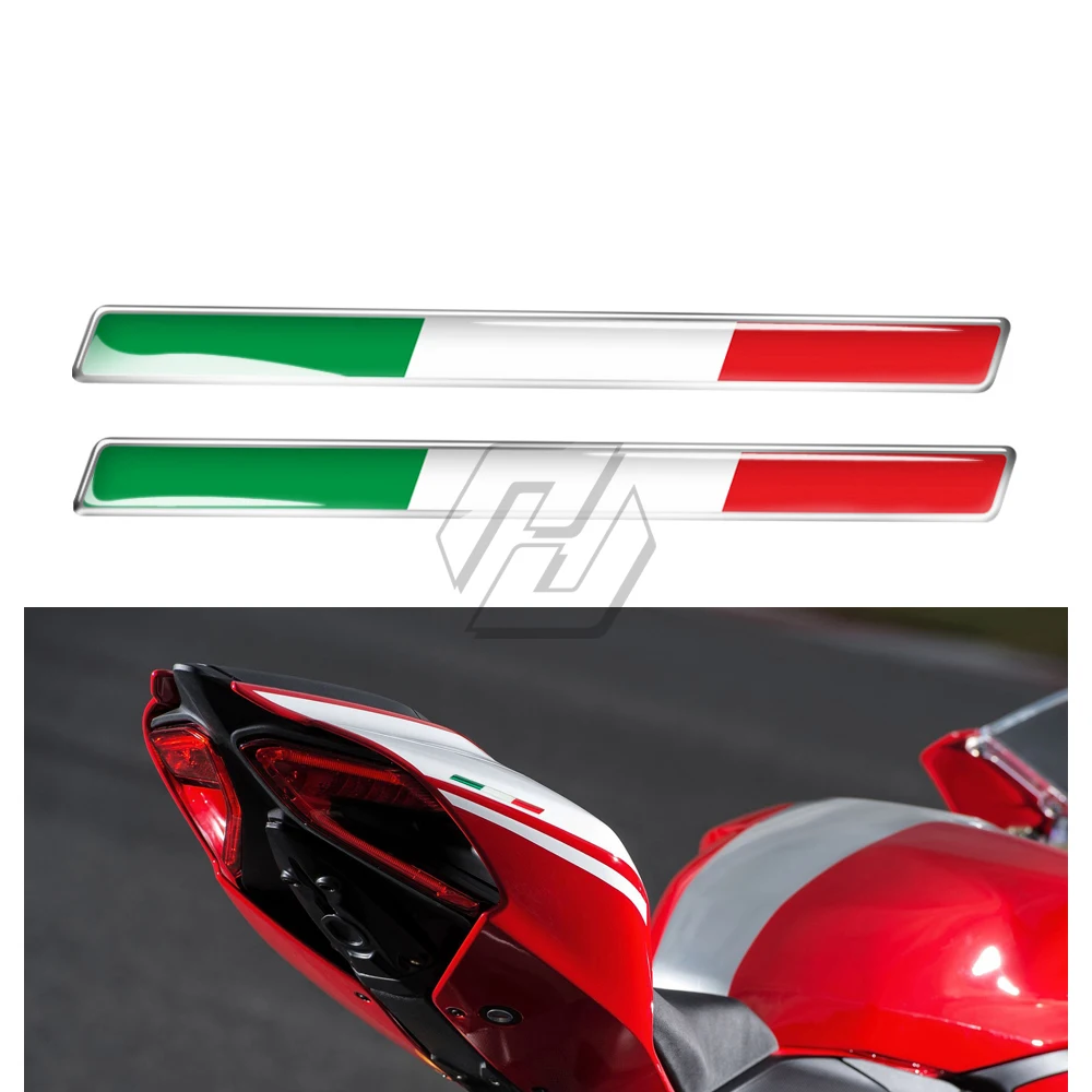 3D Italië Sticker Motorfiets Tank Stickers Italia Stickers Case Voor Aprilia Ducati Monster 959 1199 1299 Etc
