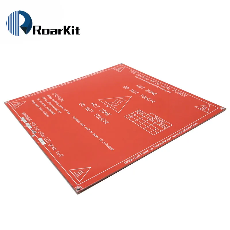 RepRap mendel PCB Heated MK2B heatbed for Mendel 3D printer hot bed