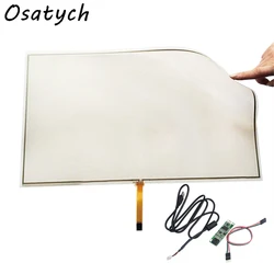 429*253mm 18.5 inch 4wire Resistive Touch Screen Double Membrane Soft Screen with USB Touch Screen Controller