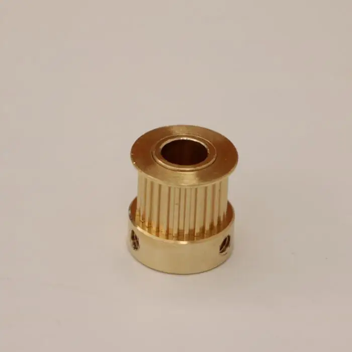 

50pcs 3D printer pulley Copper T2.5 20 teeth bore 8mm T2.5 20 teeth timing pulley fit for T2.5 belt width 10mm