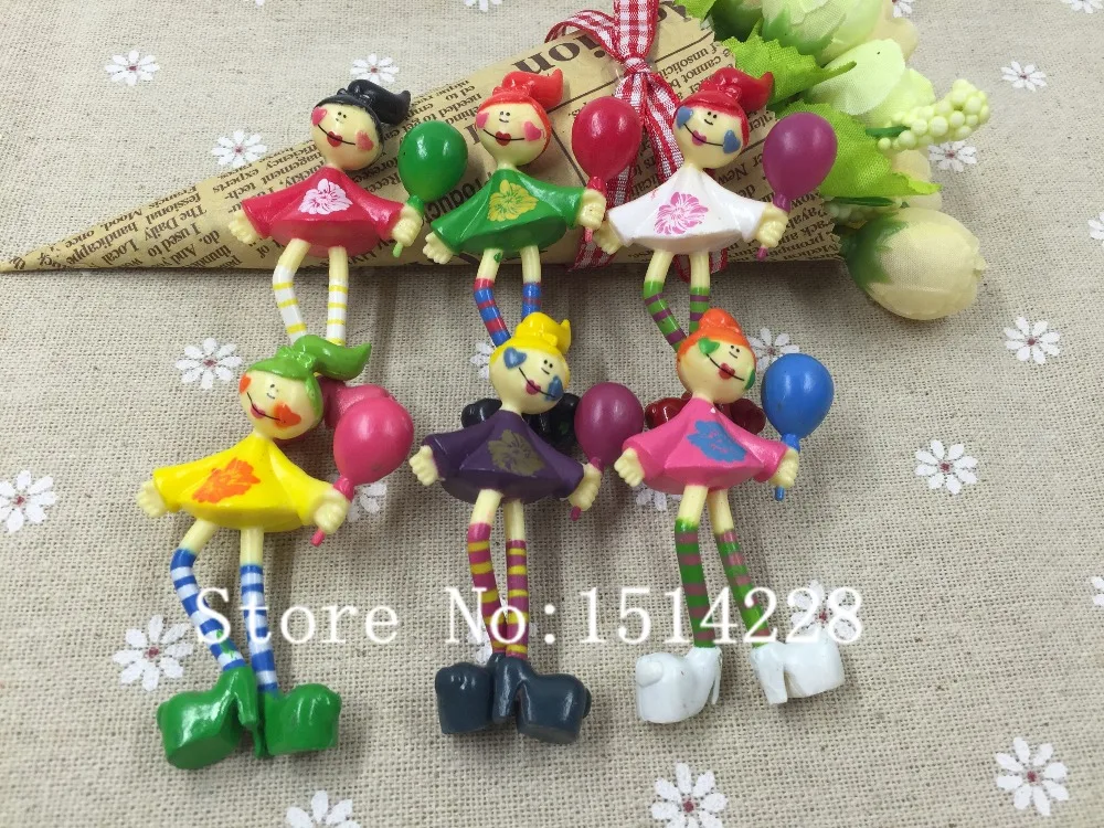 

3D resin kawaii Balloon girl for key chain/holiday decoration,DIY.