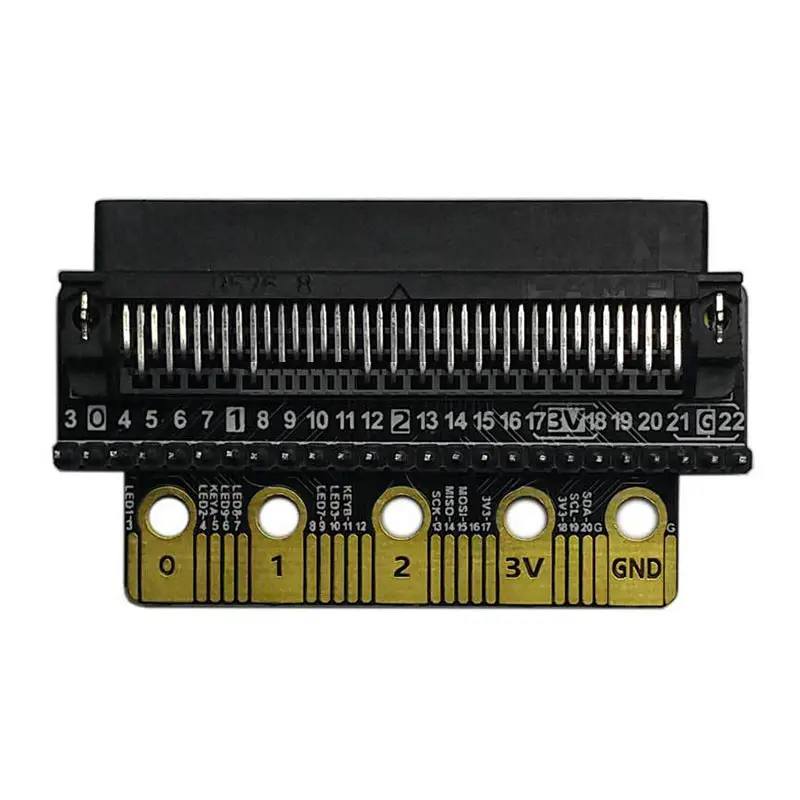 Elecrow BBC Micro: bit GPIO Expansion Board STEM Programming for Kids Electronic Gifts DIY Kit Not Including Micro bit Board