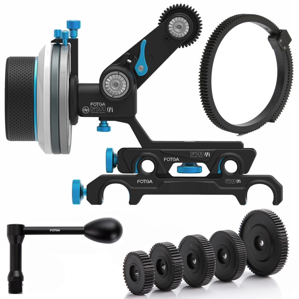 

FOTGA DP500III QR A/B Follow Focus 15mm/19mm Rod Rig Arm Kit for A7RII A7RS BMCC C300 BMPCC GH4